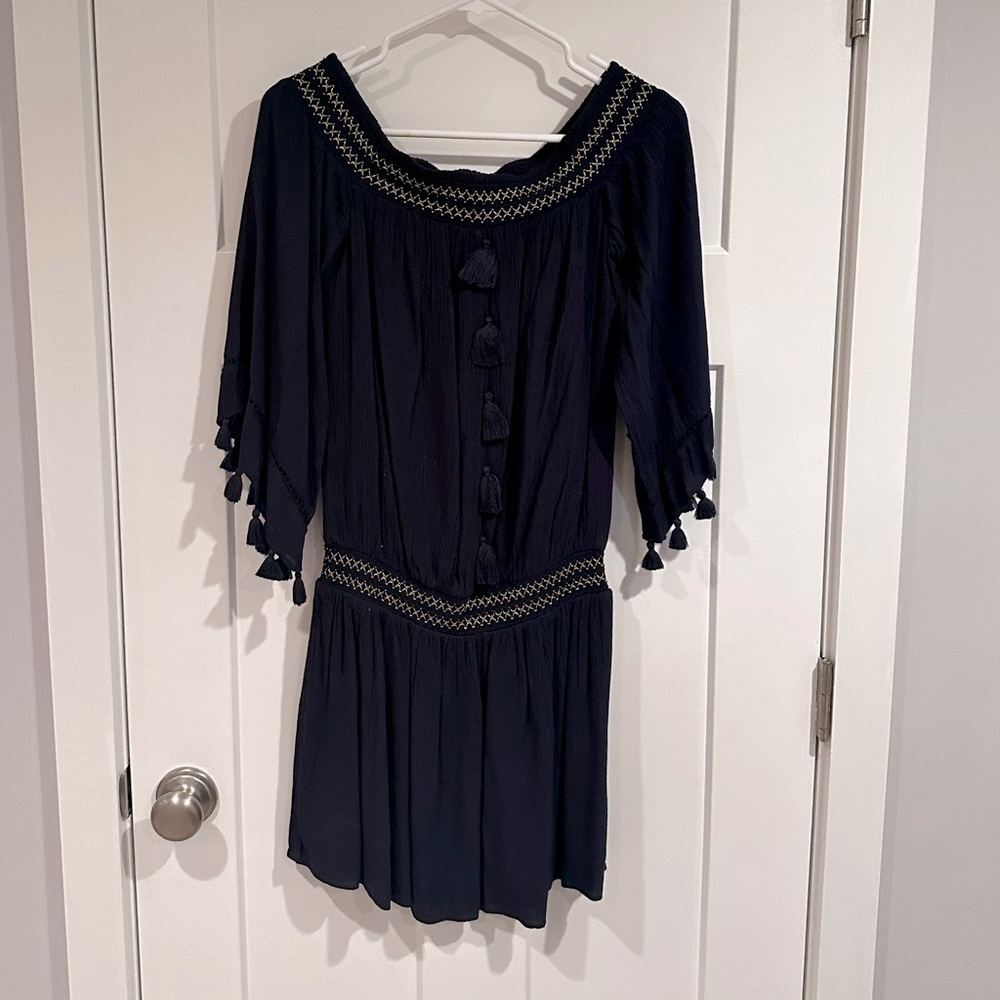Lilly Pulitzer off the shoulder smocked dress